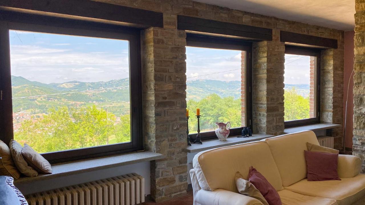 Vakantiehuis Casa Dolce Vista Monastero Bormida Ngoại thất bức ảnh
