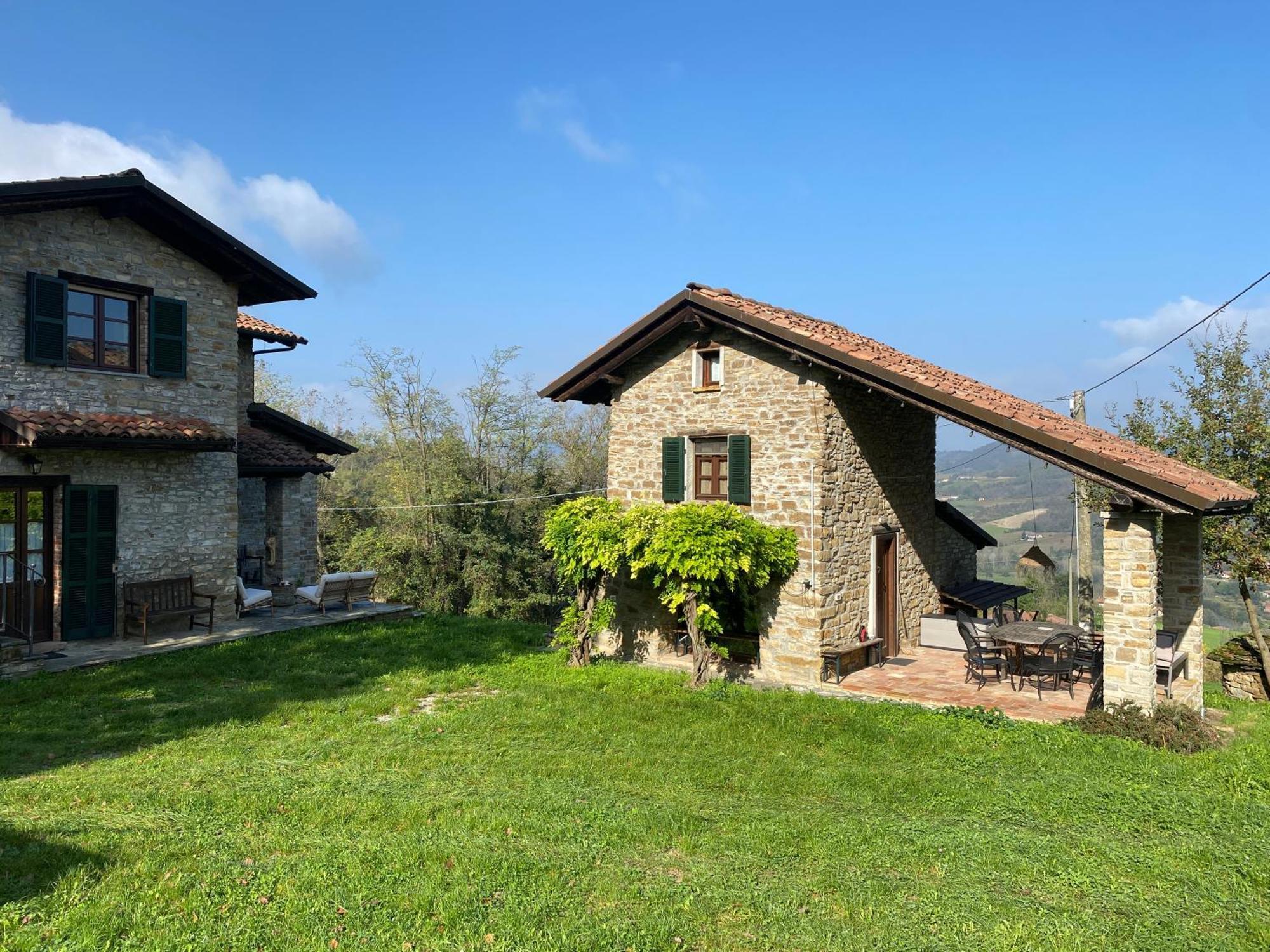 Vakantiehuis Casa Dolce Vista Monastero Bormida Ngoại thất bức ảnh