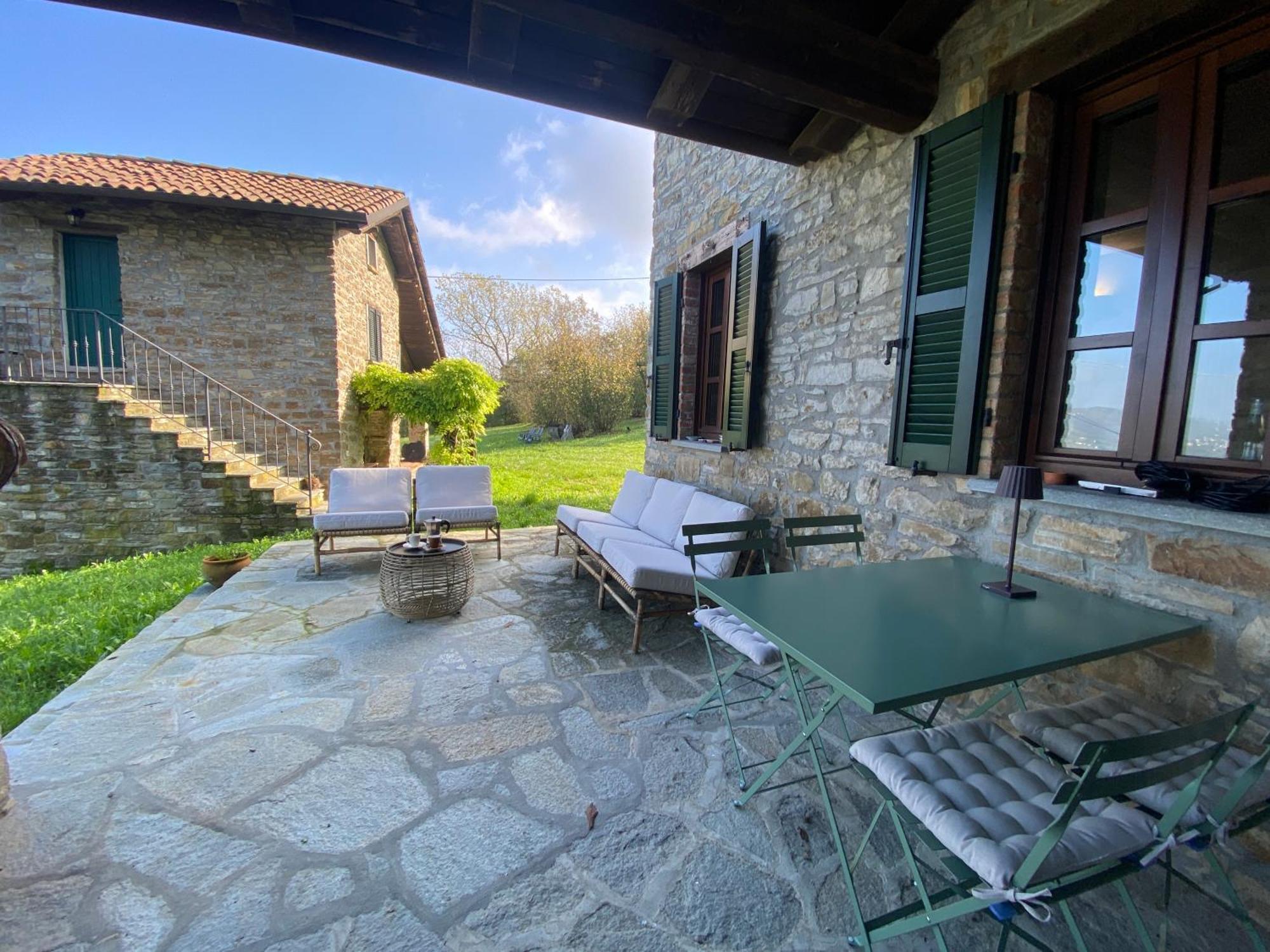 Vakantiehuis Casa Dolce Vista Monastero Bormida Ngoại thất bức ảnh